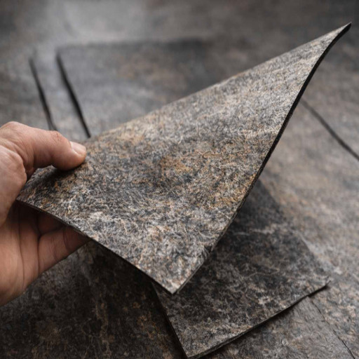 Matière minérale - Revêtement en feuille de pierre naturelle Pellstone