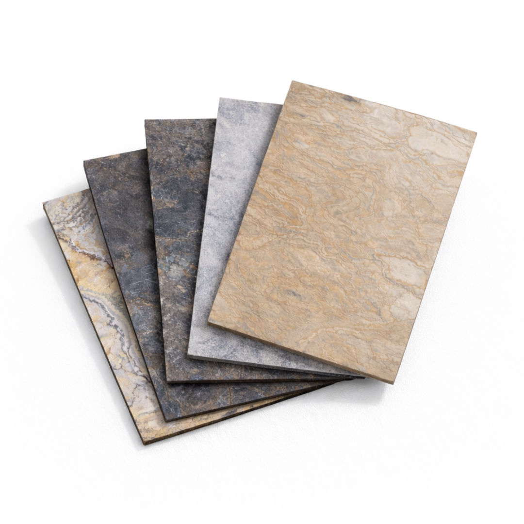 Echantillon feuille de pierre naturelle Pellstone - revêtement mural haut de gamme