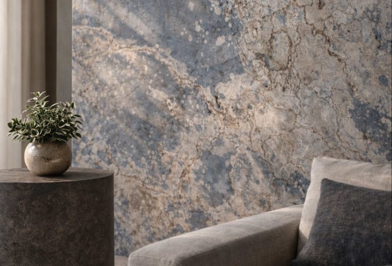 Feuille de pierre naturelle mur salon Pellstone