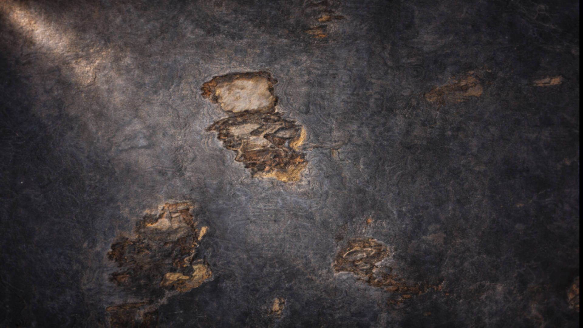 Feuille de pierre naturelle Black Storm - Pellstone